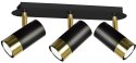 Lampa sufitowa DANI BLACK/GOLD 3xGU10