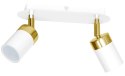 Lampa sufitowa JOKER WHITE/GOLD 2xGU10