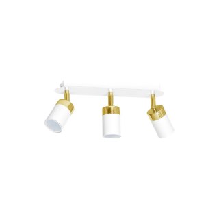 Lampa sufitowa Joker 3xGU10 Biały/Złoty