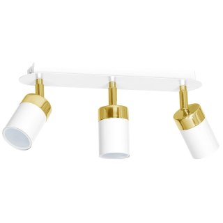 Lampa sufitowa Joker 3xGU10 Biały/Złoty