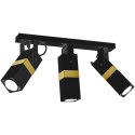 Lampa sufitowa VIDAR BLACK/GOLD 3xGU10