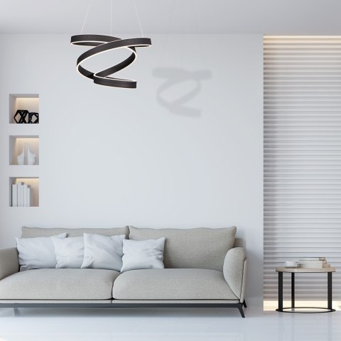 Lampa wisząca ANDROMEDA BLACK 100W LED Lampa wisząca ANDROMEDA BLACK 100W LED