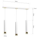 Lampa wisząca DANI WHITE/GOLD 3xGU10