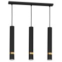 Lampa wisząca JOKER BLACK/GOLD 3xGU10