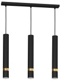 Lampa wisząca JOKER BLACK/GOLD 3xGU10