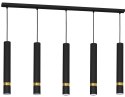 Lampa wisząca JOKER BLACK/GOLD 5xGU10