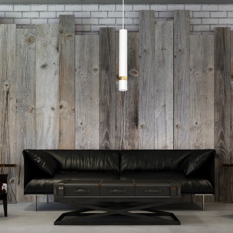 Lampa wisząca Joker 1xGU10 Biały/Złoty