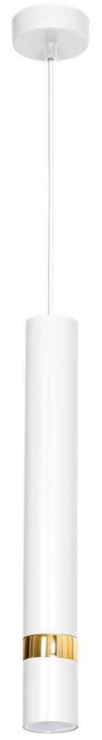 Lampa wisząca Joker 1xGU10 Biały/Złoty