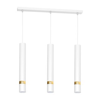 Lampa wisząca Joker 3xGU10 Biały/Złoty