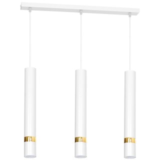 Lampa wisząca Joker 3xGU10 Biały/Złoty