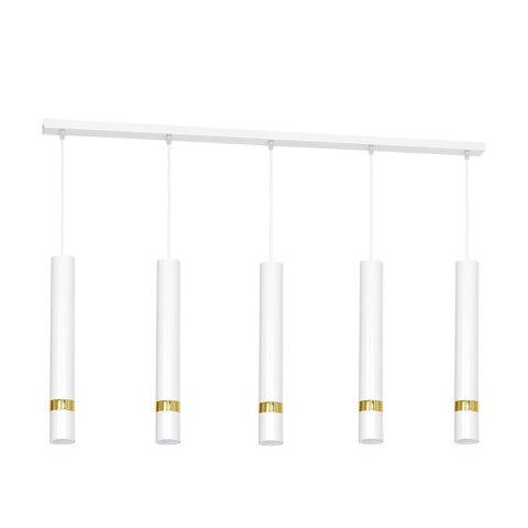 Lampa wisząca JOKER WHITE/GOLD 5xGU10