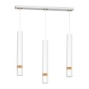 Lampa wisząca JOKER WHITE/WOOD 3xGU10