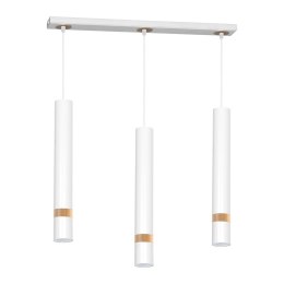 Lampa wisząca JOKER WHITE/WOOD 3xGU10