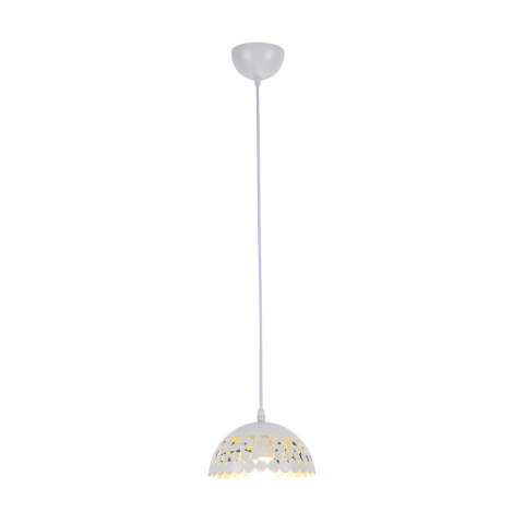 Lampa wisząca LISA WHITE 1xE27 18cm