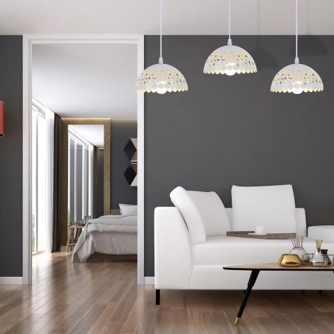 Lampa wisząca Lisa Biały 3xE27