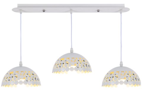 Lampa wisząca Lisa Biały 3xE27
