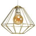 Lampa wisząca LUPO WHITE/GOLD 1xE27