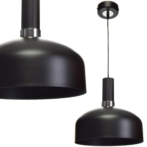 Lampa wisząca MALMO BLACK/CHROME 1xE27