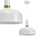 Lampa wisząca MALMO WHITE/GOLD 1xE27