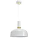 Lampa wisząca MALMO WHITE/GOLD 1xE27