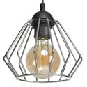 Lampa wisząca NORMAN BLACK 1xE27