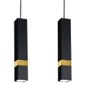 Lampa wisząca VIDAR BLACK/GOLD 3xGU10