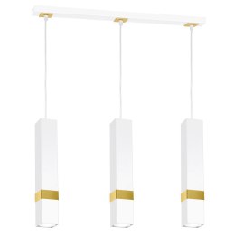 Lampa wisząca VIDAR WHITE/GOLD 3xGU10