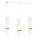 Lampa wisząca VIDAR WHITE/GOLD 3xGU10