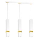 Lampa wisząca VIDAR WHITE/GOLD 3xGU10