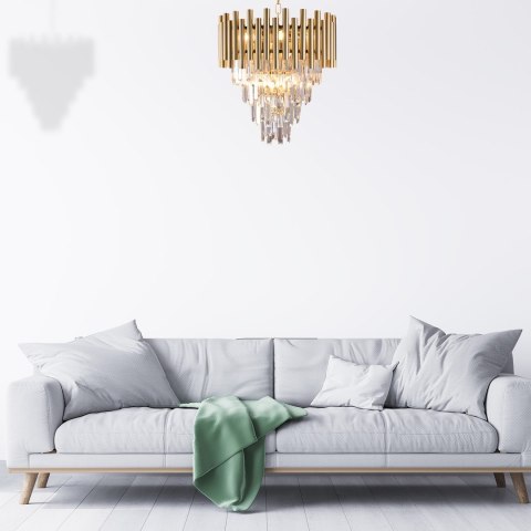 Żyrandol MADISON GOLD 9xE14 Żyrandol MADISON GOLD 9xE14