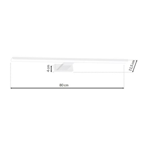 Kinkiet SHINE WHITE 80cm 15W LED Kinkiet SHINE WHITE 80cm 15W LED