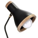 Lampa stołowa HOLLY BLACK / WOOD 1xE27 60W