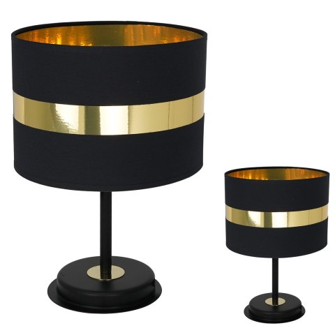 Lampa stołowa PALMIRA BLACK / GOLD 1xE27