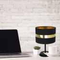 Lampa stołowa PALMIRA BLACK / GOLD 1xE27