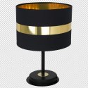 Lampa stołowa PALMIRA BLACK / GOLD 1xE27