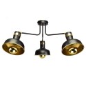 Lampa sufitowa MARGO 3xE27 BLACK/GOLD 3xE27