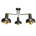 Lampa sufitowa MARGO 3xE27 BLACK/GOLD 3xE27