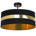 Lampa sufitowa PALMIRA BLACK / GOLD 1xE27