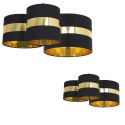 Lampa sufitowa PALMIRA BLACK / GOLD 3xE27