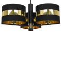 Lampa sufitowa PALMIRA BLACK / GOLD 3xE27