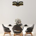 Lampa sufitowa PALMIRA BLACK / GOLD 3xE27