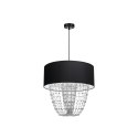 Lampa wisząca ALMERIA BLACK/CHROME 1xE27