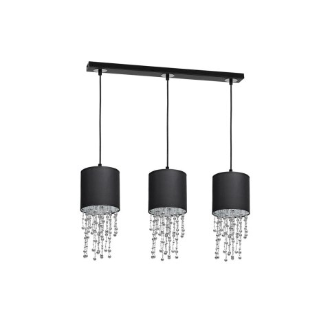 Lampa wisząca ALMERIA BLACK/CHROME 3xE27 Lampa wisząca ALMERIA BLACK/CHROME 3xE27
