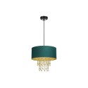 Lampa wisząca ALMERIA GREEN/GOLD 1xE27