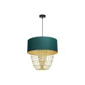 Lampa wisząca ALMERIA GREEN/GOLD 1xE27