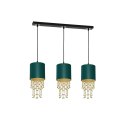 Lampa wisząca ALMERIA GREEN/GOLD 3xE27