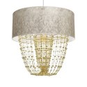 Lampa wisząca ALMERIA WHITE/GOLD 1xE27