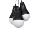 Lampa wisząca HELIOS BLACK 3xE14 40W