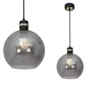 Lampa wisząca OMEGA BLACK/GOLD 1xE27