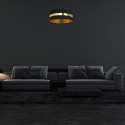 Lampa wisząca PALMIRA BLACK / GOLD 1xE27 60W